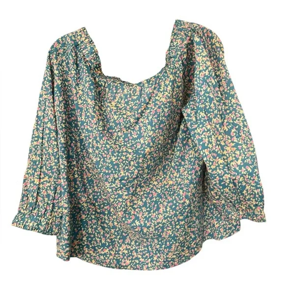 MIRTH Pueblo Top, Blueberry, Medium NWT - Picture 3 of 7